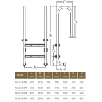     Aquaviva MURO MUF415-SR, 4 