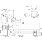    Fontana Water screen Jet Adjustable WS-70120, 2 1/2