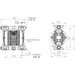     Debem BOXER 50 PVDF IB50-FCMTTFT--