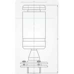    Fontana Geyser Jet ME-150, 1 1/2