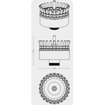   Fontana Bouquet adjustable KB-231